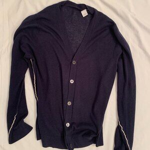 Barney's NEW YORK CO-OP navy cardigan